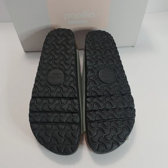 Birkenstock Papillio Arizona Nubuck Platform Pure Sage - Picture 6 of 9